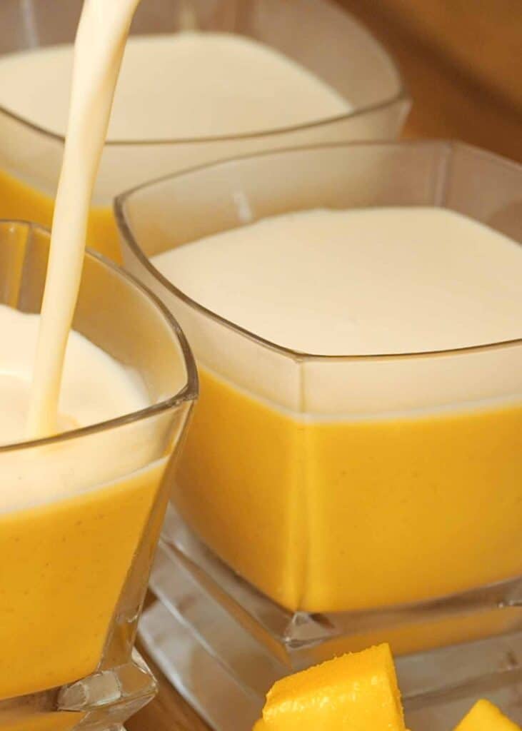 How to make mango pudding